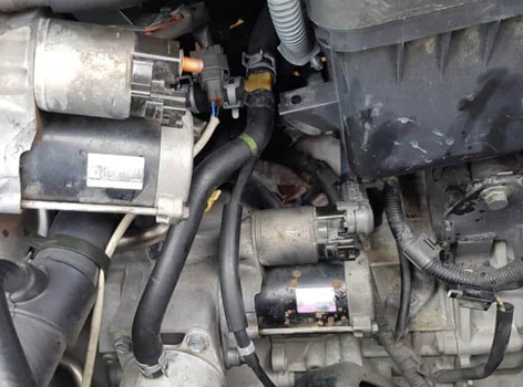 Damaged Starter Motors